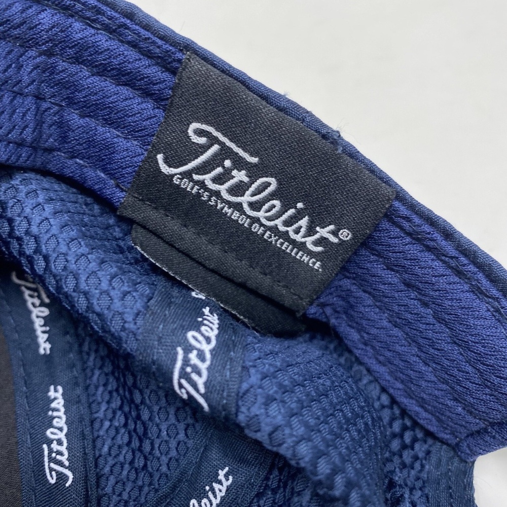 Titleist Hat Mens Adjustable Navy Blue Embroidered Glen Arbor NY Golf Club Cap - Picture 5 of 8
